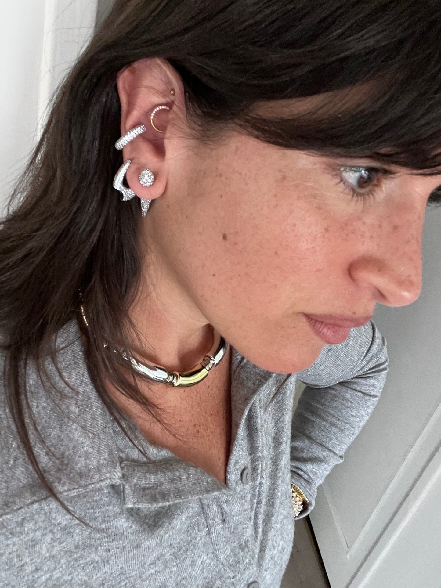 Boucle d'oreille Punk