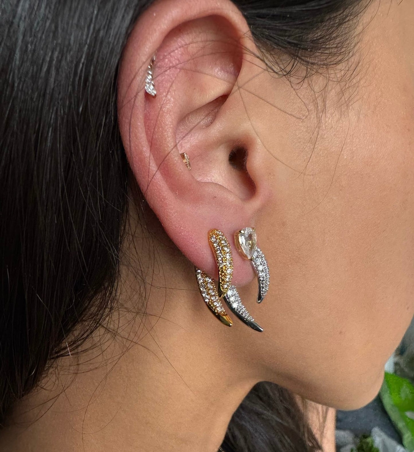 Boucle d’oreille Horn