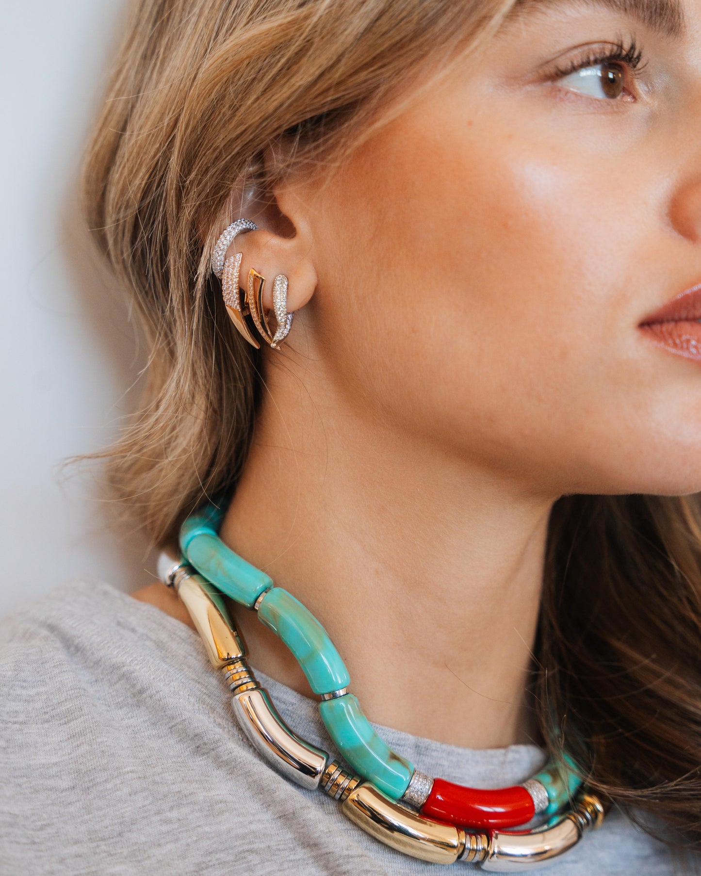 Boucle d’oreille Horn