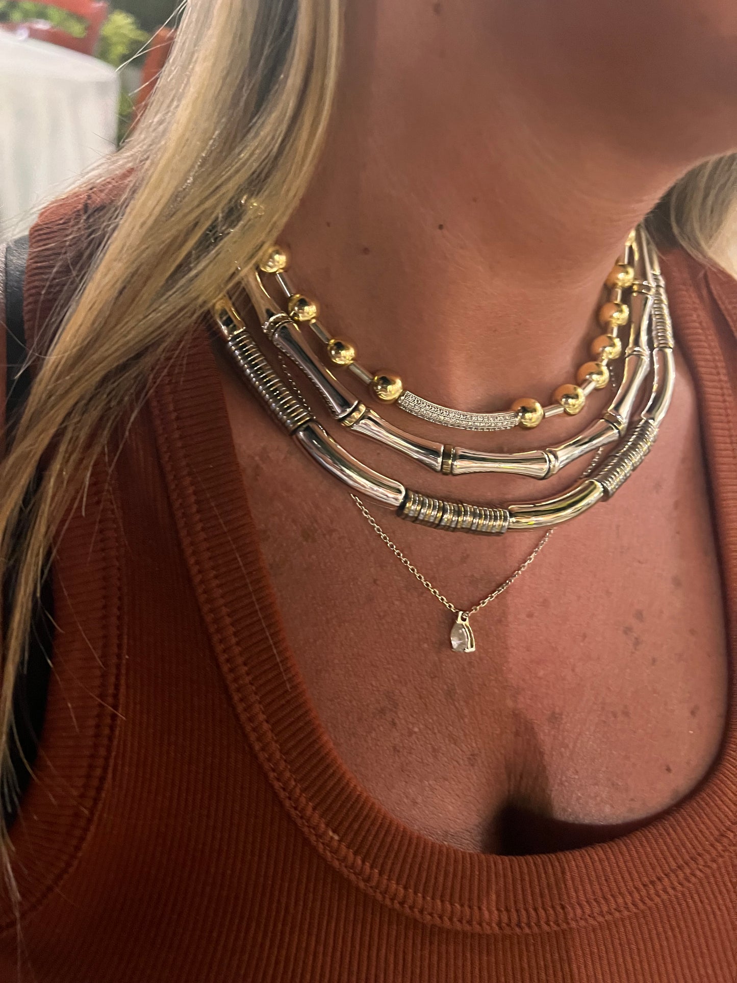 COLLIER Multiboules Star