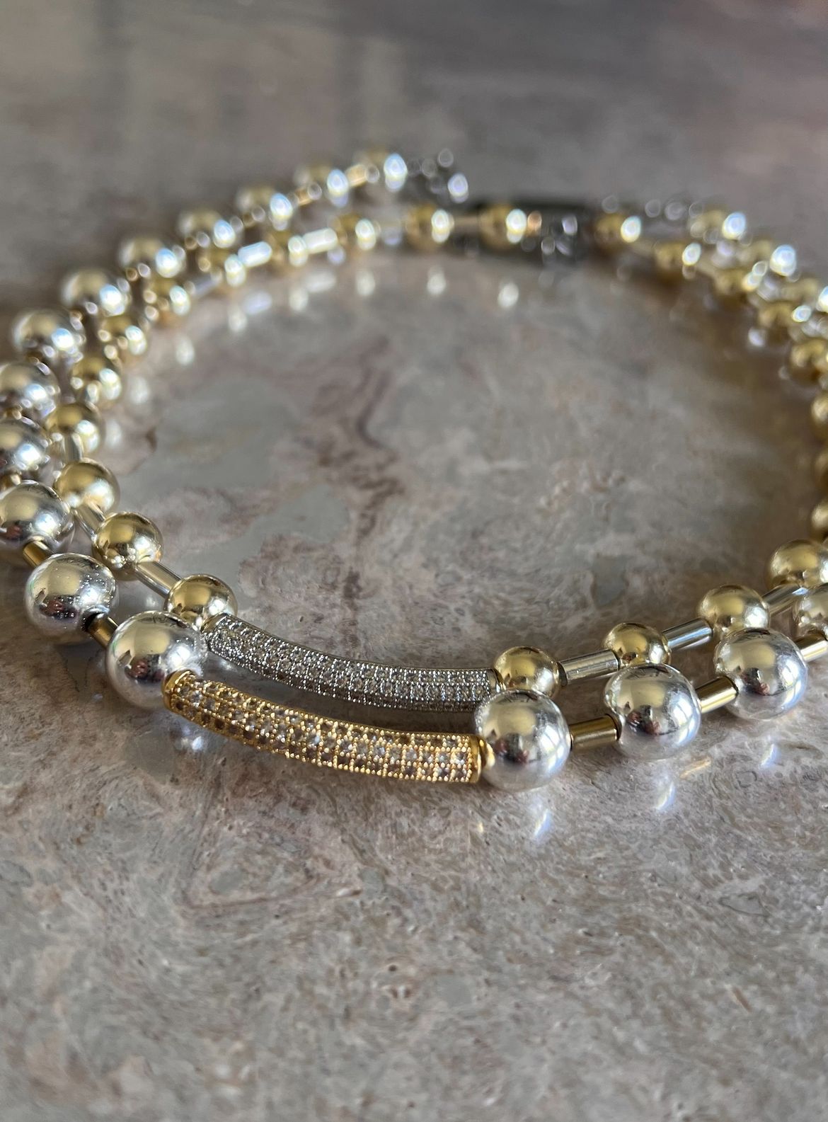 COLLIER Multiboules Star
