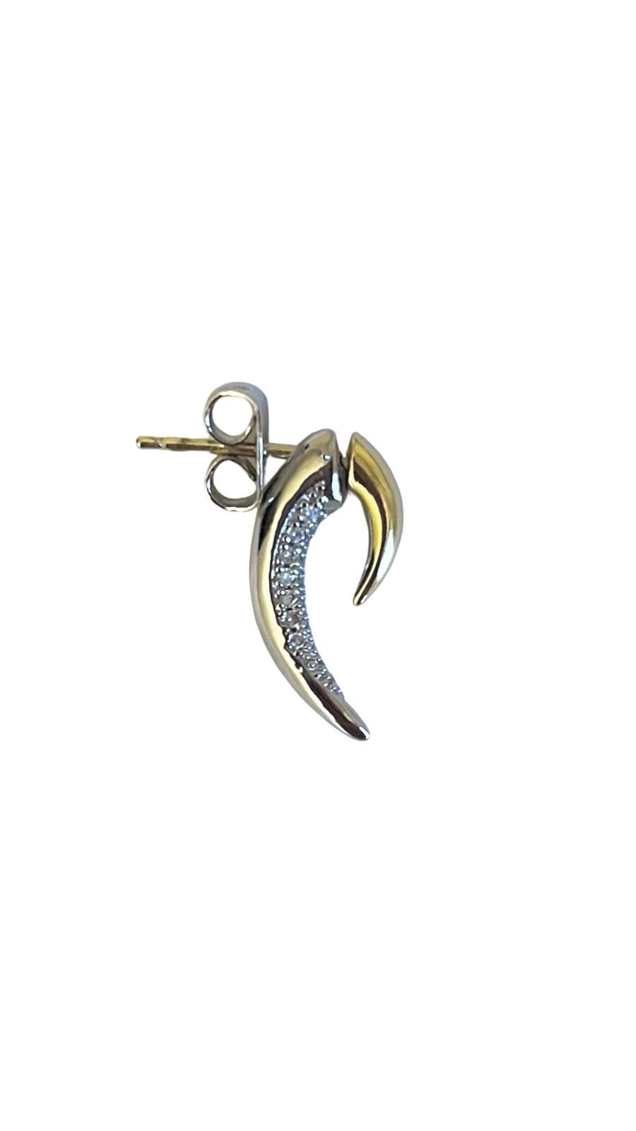 Boucle d’oreille mini Horn