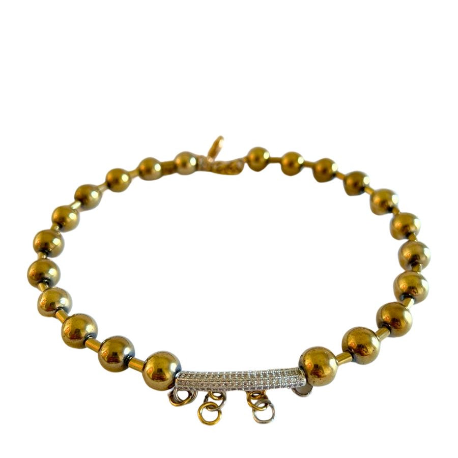 Collier Multiboules Antic