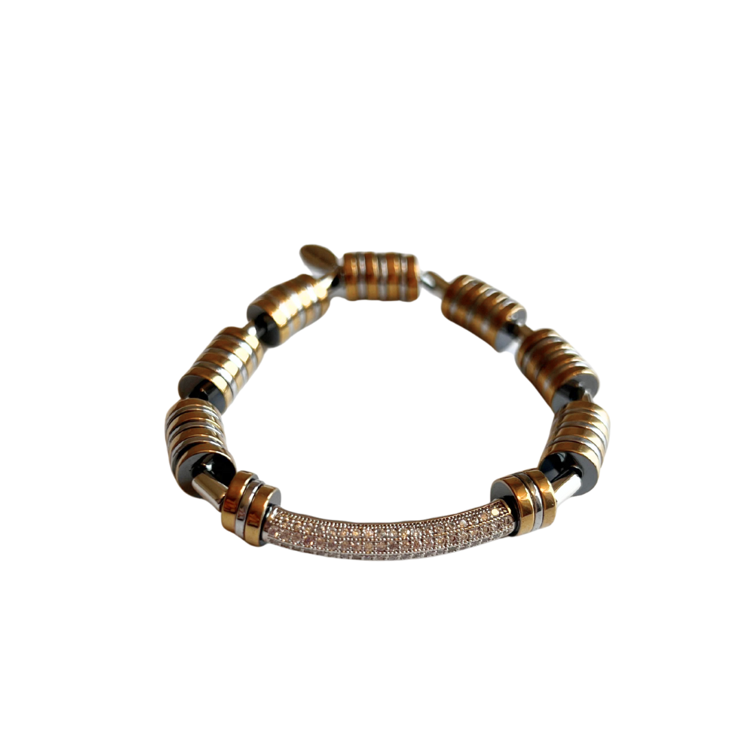 Bracelet Rondelles star