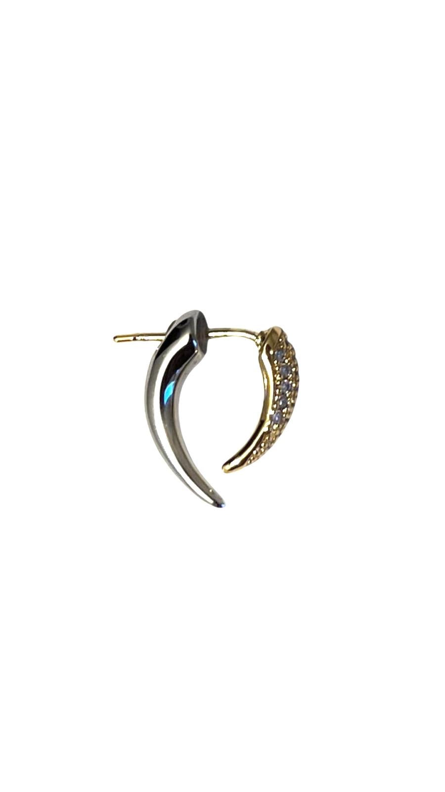 Boucle d’oreille mini Horn