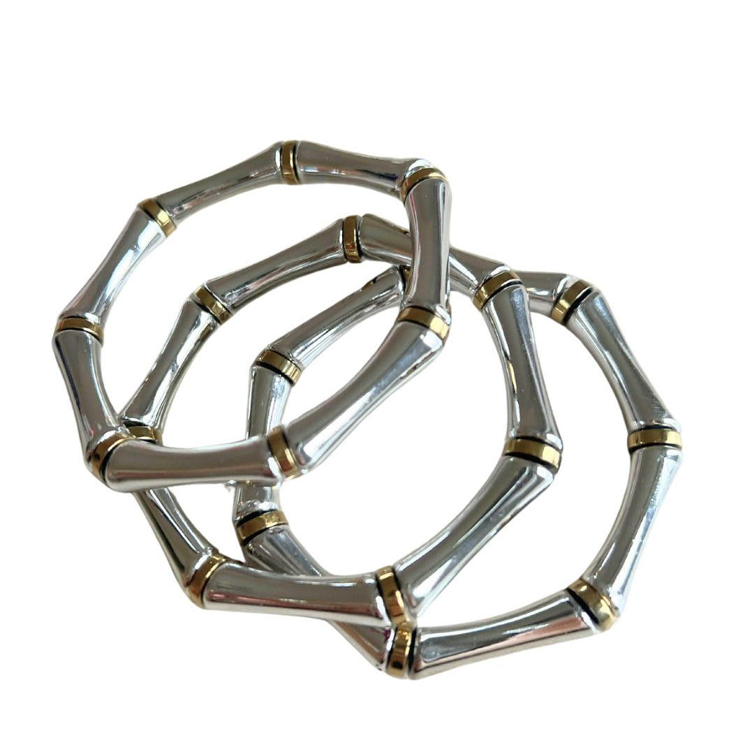 Bracelet Bamboo Silver