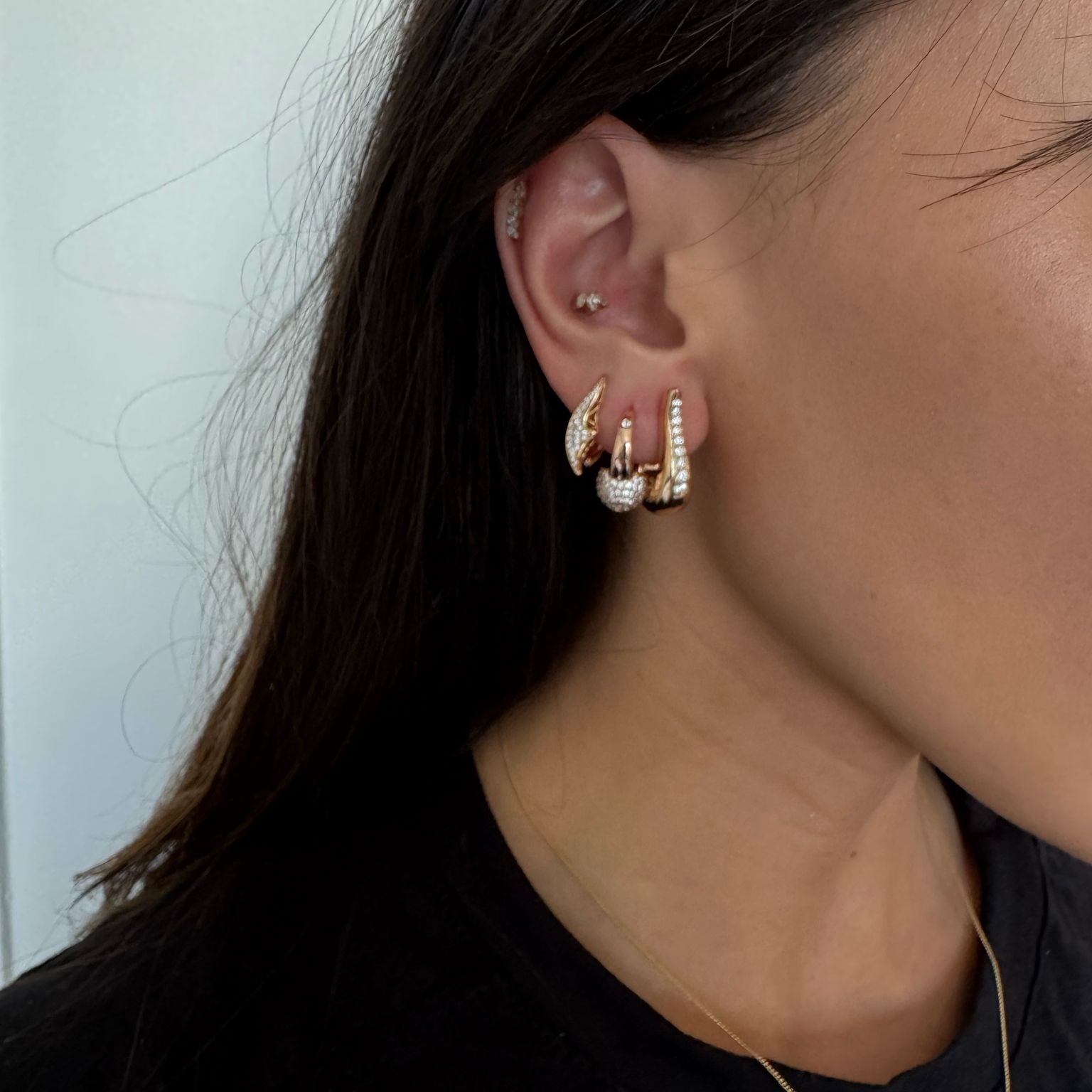 Boucle d’oreille Moon