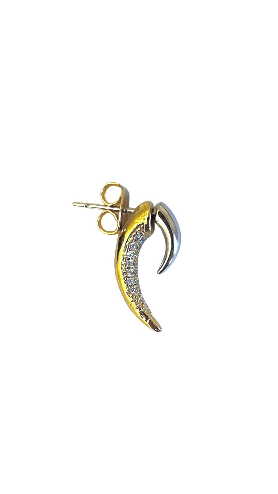 Boucle d’oreille mini Horn