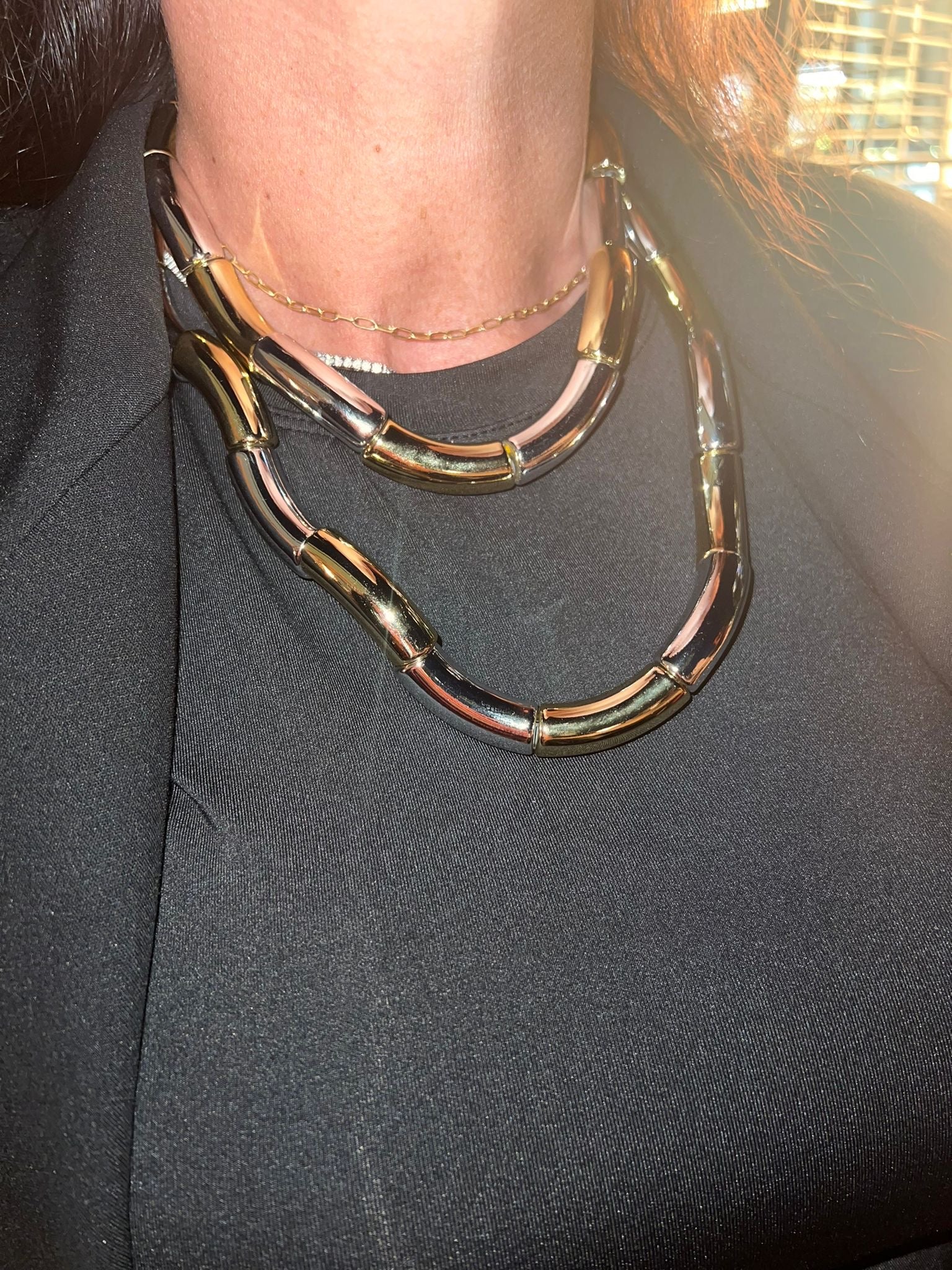 Collier Serpenti Star ( short )