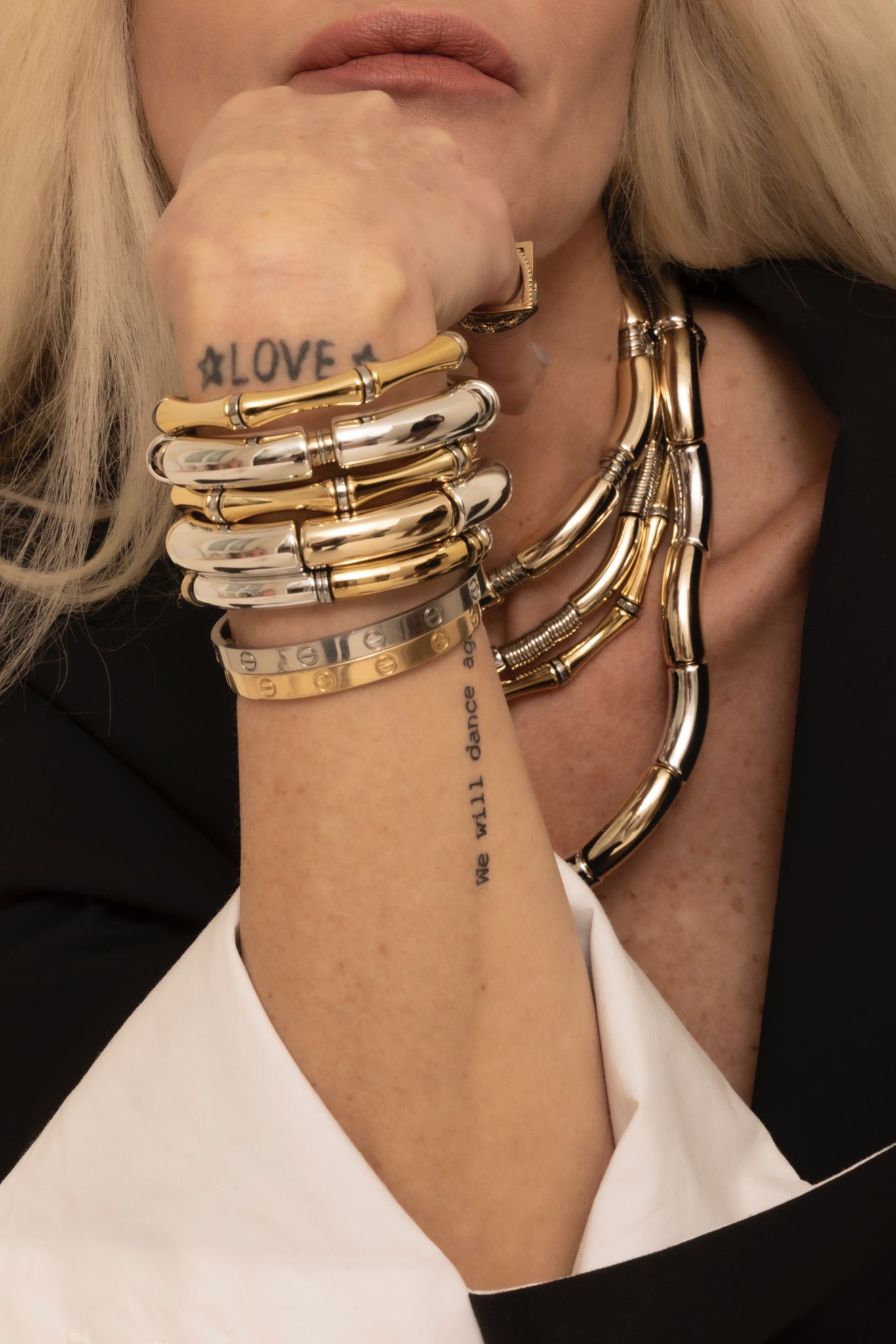 Bracelet Bamboo Gold