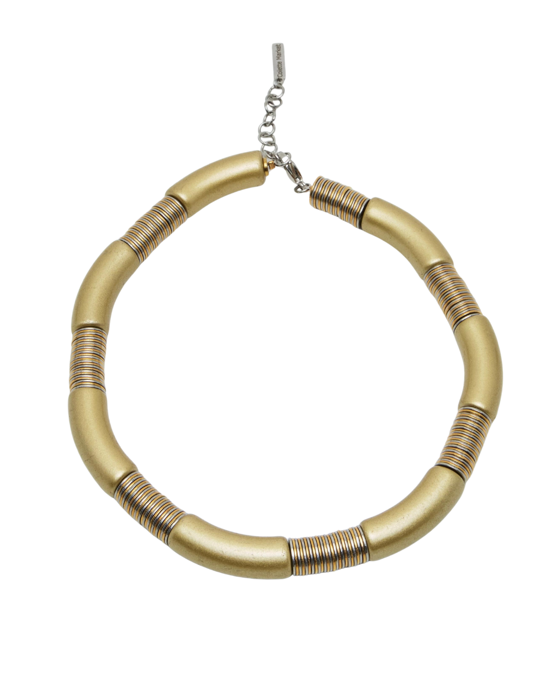 Collier Big Tube Brossé