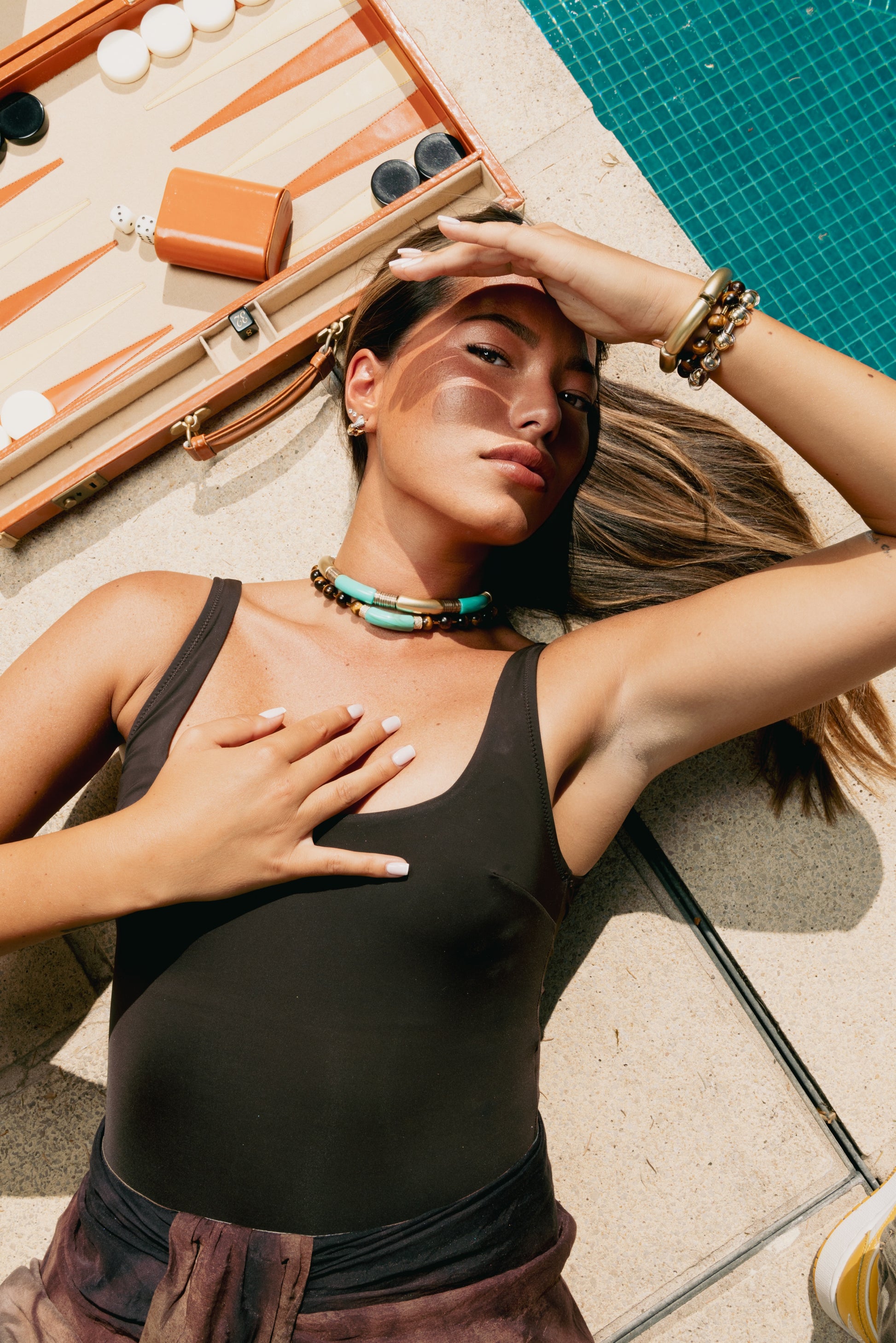 Collier Big Tube Brossé