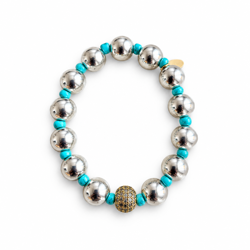 Bracelet Golden — Argenté
