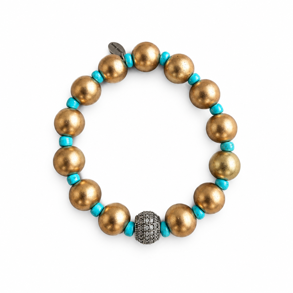 Bracelet Golden — Doré brossé