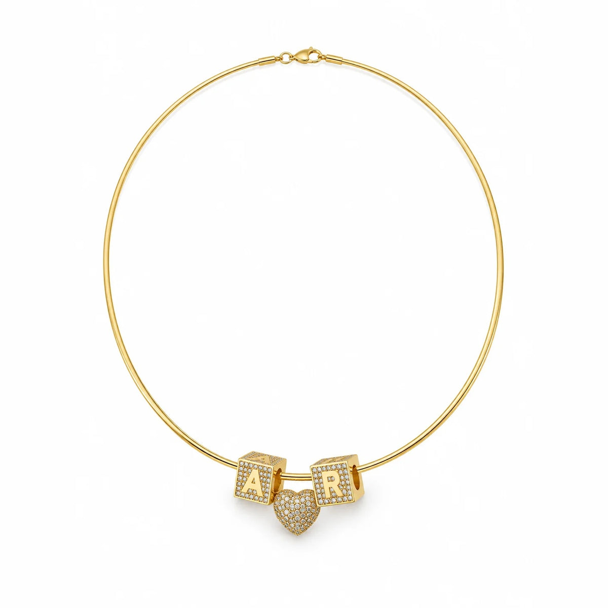 Collier jonc personnalisable