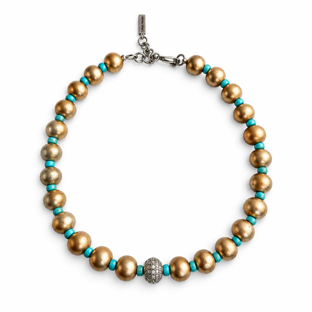 Collier Golden — Doré brossé