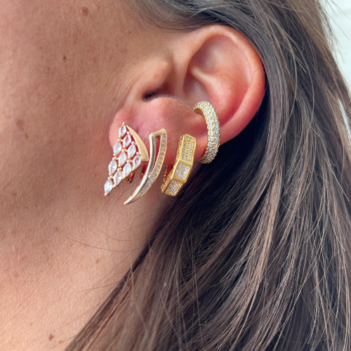 Boucle d'oreille Lock